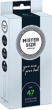 Düfte, Parfümerie und Kosmetik Kondome aus Latex Größe 47 10 St. - Mister Size Extra Fine Condoms