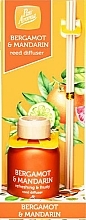 Düfte, Parfümerie und Kosmetik Raumerfrischer Bergamotte und Mandarine - Pan Aroma Bergamot & Mandarin Reed Diffuser