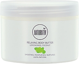 Zitronengrass Körperbutter mit glättender Wirkung - Naturativ Relaxing Body Butter Lemongrass — Bild N2