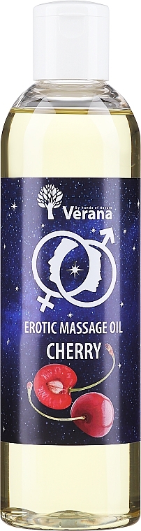 Öl für erotische Massage Kirsche - Verana Erotic Massage Oil Cherry  — Bild N3