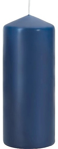 Zylindrische Kerze 60x150 mm blau - Bispol — Bild N1