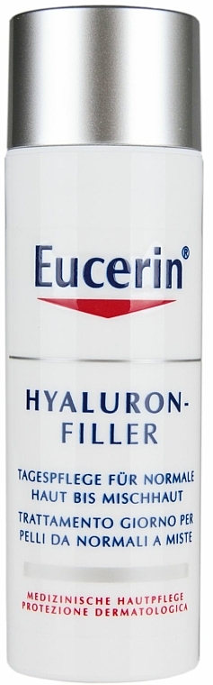 Tagespflege gegen Falten für normale Haut bis Mischhaut - Eucerin Hyaluron-Filler Day Cream For Combination To Oily Skin — Foto N2