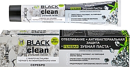 Düfte, Parfümerie und Kosmetik Aufhellende antibakterielle Zahnpasta mit schwarzer Aktivkohle - Vitex Black Clean