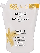 Duschcreme Vanille  - Byphasse Caresse Shower Cream (Refill)  — Bild N1