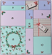 Kosmetik-Pflegeset Adventskalender 12-tlg. - Makeup Revolution x Friends 12 Days Of Christmas Advent Calendar — Bild N5