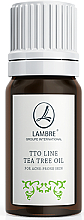 Düfte, Parfümerie und Kosmetik Teebaumöl gegen Akne - Lambre TTO Line