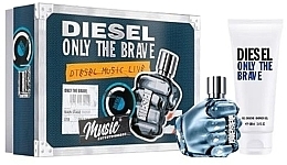 Düfte, Parfümerie und Kosmetik Diesel Only The Brave - Duftset (Eau de Toilette 50ml + Duschgel 100ml)