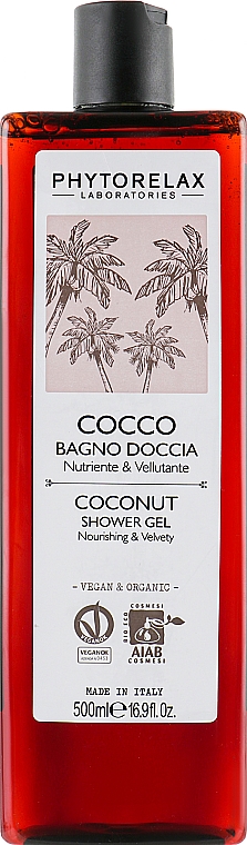 Duschgel mit Kokosnuss - Phytorelax Laboratories Coconut Shower Gel — Bild N1