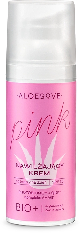 Feuchtigkeitsspendende Gesichtscreme SPF 30 - Aloesove Pink Face Cream SPF30  — Bild N1