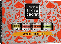 Ätherischen Ölen Saftige Zitrusfrüchte - Flora Secret (oil/4x10ml) — Bild N1