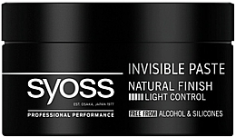 Düfte, Parfümerie und Kosmetik Transparente Haarpaste Leichter Halt - Syoss Invisible Paste