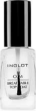Nagelüberlack O2M - Inglot O2M Breathable Top Coat — Bild N1