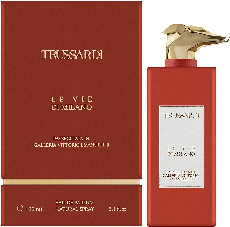 Trussardi Le Vie Di Milano Passeggiata In Galleria Vittorio Emanuele II - Eau de Parfum — Bild N2