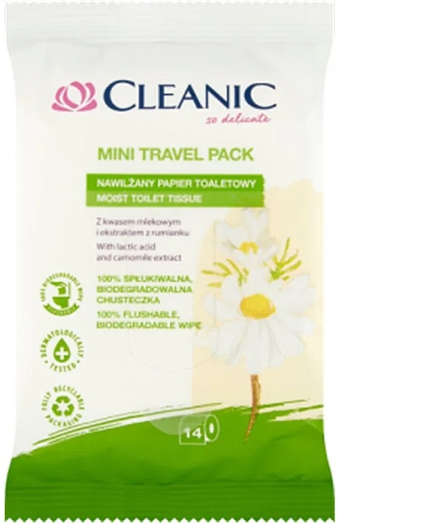 Feuchttücher - Cleanic Mini Travel Pack — Bild N1