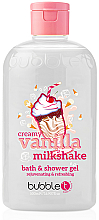 Düfte, Parfümerie und Kosmetik Bad-und Duschgel - Bubble T Vanilla Milkshake Bath & Shower Gel