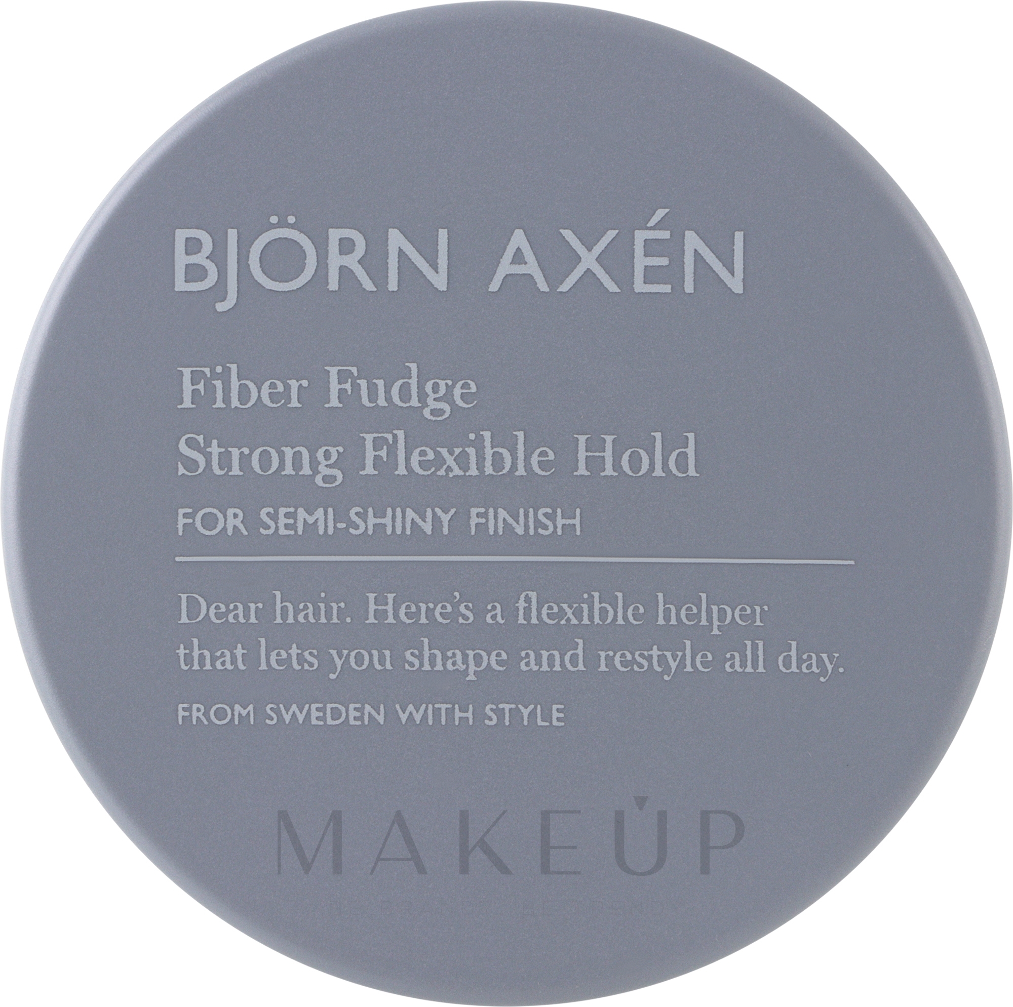 Langanhaltendes Haarwachs - BjOrn AxEn Fiber Fudge Strong Flexible Hold — Bild 80 ml