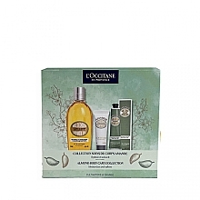 Düfte, Parfümerie und Kosmetik Set - L'Occitane Almond (sh/oil/250ml + h/cr/75ml + b/milk/20ml)