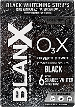 Düfte, Parfümerie und Kosmetik Zahnaufhellungsstreifen mit Aktivkohle - BlanX O3X Whitening Strips Black