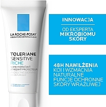Reichhaltige, prebiotische und schützende Gesichtscreme - La Roche-Posay Toleriane Sensitive Riche — Bild N4