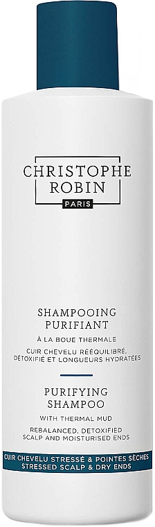 Klärendes Shampoo mit Thermalschlamm - Christophe Robin Purifying Shampoo With Thermal Mud — Bild N1