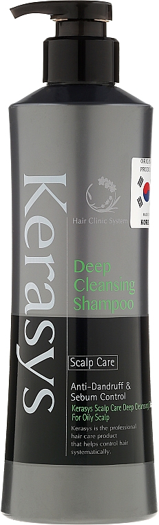 Anti-Schuppen Shampoo für fettige Kopfhaut - KeraSys Scalp Care Deep Cleansing Shampoo