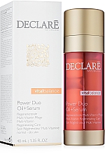 2in1 Regenerierendes Gesichtsöl-Serum mit Vitaminkomplex für strahlende Haut - Declare Vital Balance Power Duo Oil+Serum — Bild N1