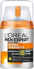 Feuchtigkeitsspendende Gesichtscreme gegen Müdigkeit - L'Oreal Paris Men Expert Hydra Energetic Anti-Fatigue SPF15 Moisturiser — Bild N1