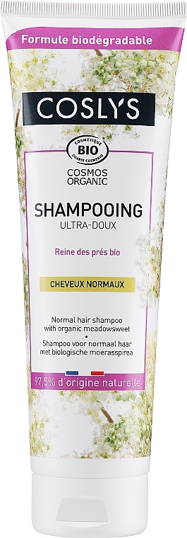 Shampoo für normales Haar mit Bio Mädesüß - Coslys Normal Hair Shampoo 