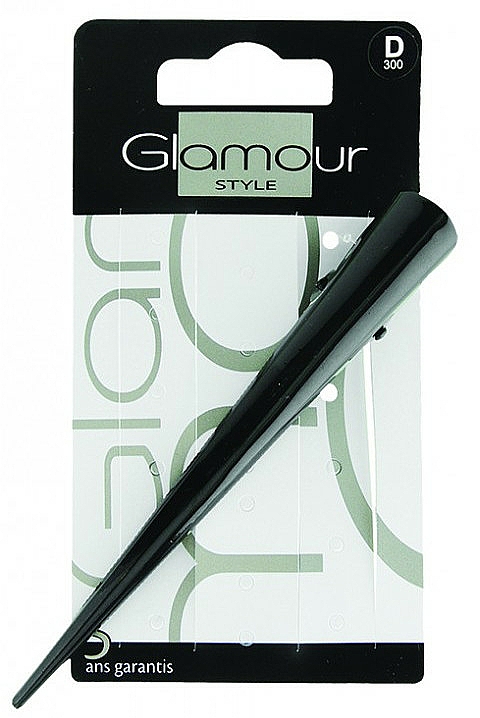 Haarklammer schwarz - Glamour Style — Bild N1
