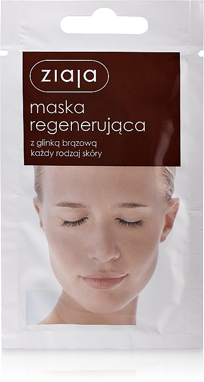 Regenerierende Gesichtsmaske mit brauner Tonerde - Ziaja Face Mask — Bild N1