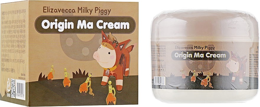 Revitalisierende Creme für das Gesicht mit Pferdeöl - Elizavecca Face Care Milky Piggy Origine Ma Cream — Bild N1