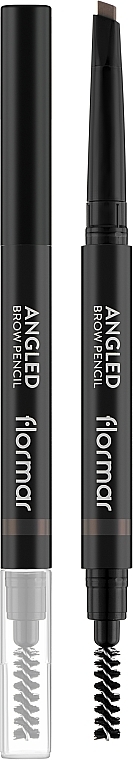 Augenbrauenstift mit Pinsel - Flormar Angled Brow Pencil — Bild N1