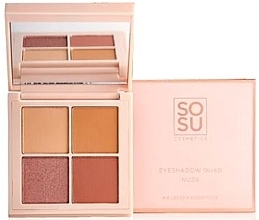 Lidschatten-Palette - Sosu by SJ Nude Eyeshadow Quad — Bild N1