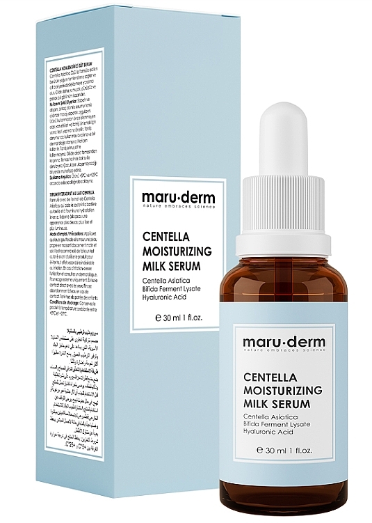 Feuchtigkeitsspendendes Serum - Maruderm Cosmetics Centella Moisturizing Milk Serum  — Bild N1