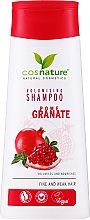 Düfte, Parfümerie und Kosmetik Volumen-Shampoo mit Granatapfel für feines und kraftloses Haar - Cosnature Volumen Granat Shampoo