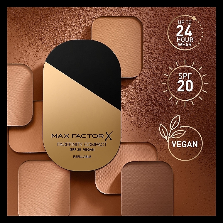 Kompaktpuder - Max Factor Facefinity Compact Refil SPF 20  — Bild N6