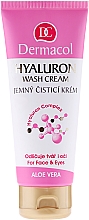 Düfte, Parfümerie und Kosmetik Reinigende und beruhigende Creme für Gesicht und Augen mit Hyaluronsäure - Dermacol Hyaluron Wash Cream