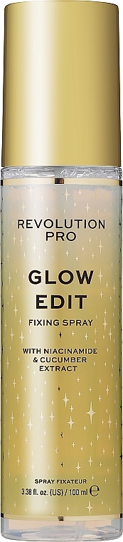 Make-up-Fixierer - Revolution Pro Glow Edit Setting Spray — Bild N1