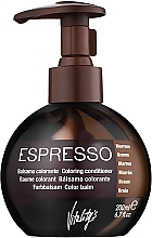 Düfte, Parfümerie und Kosmetik Revitalisierender und pflegender Farbbalsam für alle Haartypen - Vitality's Art Espresso