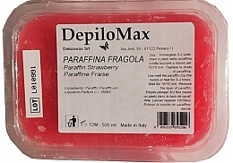 Kosmetisches Paraffin Erdbeere - DimaxWax DepiloMax Parafin Strawberry — Bild N2