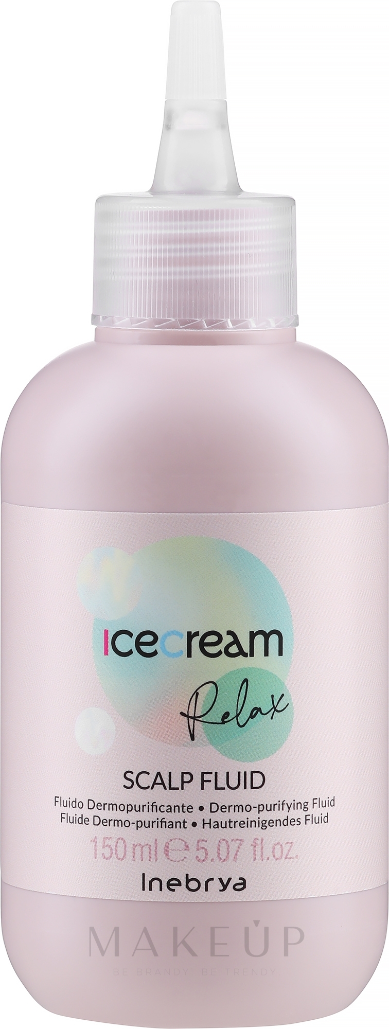 Reinigendes Fluid-Peeling für die Kopfhaut - Inebrya Ice Cream Relax Scalp Fluid — Foto 150 ml
