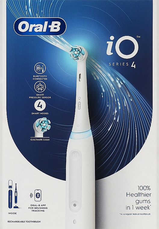 Elektrische wiederaufladbare Zahnbürste - Oral-B iO Series 4  — Bild N1