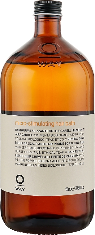 Keratin Shampoo gegen Haarausfall - Rolland Oway Micro-Stimulating Hair Bath — Bild N2