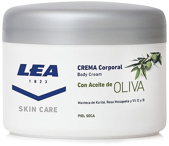 Pflegende Körpercreme mit Olivenöl - Lea Body Nourishing Cream With Olive Oil — Bild N1
