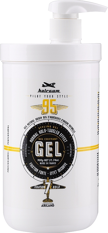 Styling-Gel mit mittlerem Halt - Hairgum 95 Styling Gel Normal Hold Tousled Effect  — Bild N1