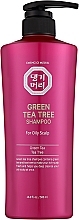 Düfte, Parfümerie und Kosmetik Shampoo mit grünem Teebaum für fettige Kopfhaut - Daeng Gi Meo Ri Green Tea Tree Shampoo for Oily Scalp