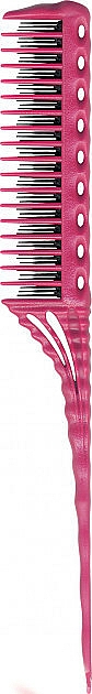 Toupierkamm 218 mm rosa - Y.S.Park Professional 150 Tail Combs Pink — Bild N1