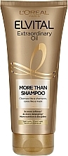 Haarshampoo mit wertvollen Ölen - L'Oreal Paris Elvital More Than Shampoo Extraordinary Oil — Bild N1