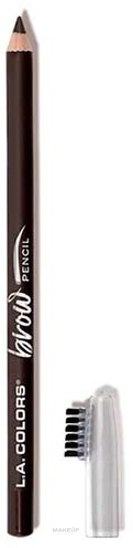 Augenkonturenstift - L.A. Colors On Point Brow Pencil  — Bild Dark Brown