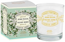 Düfte, Parfümerie und Kosmetik Panier Des Sens Precious Jasmine - Duftkerze im Glas "Ein ruhiger und stiller Ort"